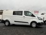 USED 2021 71 FORD TRANSIT CUSTOM 2.0 320 EcoBlue Leader Crew Van Double Cab 5dr Diesel Manual L2 H1 Euro 6 (s/s) (130 ps) SENSORS/1 OWNER/SERVICE HISTORY