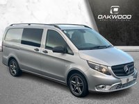 USED 2021 71 MERCEDES-BENZ VITO 2.0 116 CDI Progressive Crew Van Double Cab 5dr Diesel G-Tronic RWD L2 Euro 6 (s/s) (LWB) (163 ps) SUPERB EXAMPLE OF THIS LEGENDARY LWB AUTO CREW VAN + AMG ALLOYS