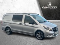 USED 2021 71 MERCEDES-BENZ VITO 2.0 116 CDI Progressive Crew Van Double Cab 5dr Diesel G-Tronic RWD L2 Euro 6 (s/s) (LWB) (163 ps) SUPERB EXAMPLE OF THIS LEGENDARY LWB AUTO CREW VAN + AMG ALLOYS