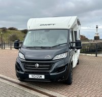 USED 2021 21 SWIFT EDGE 464 2.3 DIESEL 120BHP MANUAL 4 BERTH 4 TRAVEL SEATS LUXURY MOTORHOME BLACK EDITION