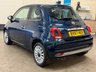 USED 2017 67 FIAT 500 1.2 Lounge Panoramic Hatchback 3 Door Petrol Manual Euro 6 (s/s) (69 bhp) PANORAMIC SUNROOF REAR PARKING AID
