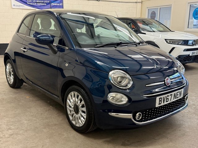 2017 67 Fiat 500 1.2 Lounge Panoramic Hatchback 3 Door Petrol Manual Euro 6 (s/s) (69 bhp)