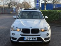 USED 2014 64 BMW X3 2.0 20d SE SUV 5dr Diesel Auto xDrive Euro 6 (s/s) (190 ps) 