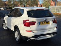 USED 2014 64 BMW X3 2.0 20d SE SUV 5dr Diesel Auto xDrive Euro 6 (s/s) (190 ps) 