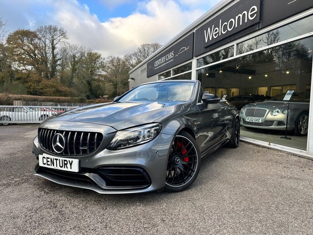 2019 19 Mercedes-Benz C 63 Amg 4.0 C63 V8 BiTurbo AMG S (Premium Plus) Cabriolet 2dr Petrol SpdS MCT Euro 6 (s/s) (510 ps)