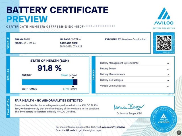2019 BMW I3 42.2kWh Hatchback 5dr Electric Auto (170 ps) - Photo 5