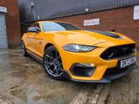 USED 2022 72 FORD MUSTANG 5.0 V8 Mach 1 Fastback 2dr Petrol Tremec Euro 6 (460 ps) Head-Turning Factory Rare Orange