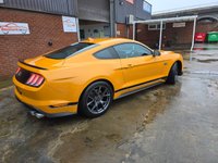 USED 2022 72 FORD MUSTANG 5.0 V8 Mach 1 Fastback 2dr Petrol Tremec Euro 6 (460 ps) Head-Turning Factory Rare Orange