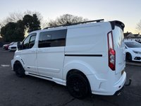 USED 2021 21 FORD TRANSIT CUSTOM MS- RT 2.0 320 EcoBlue Limited Crew Van Double Cab 5dr Diesel Auto L1 H1 Euro 6 (s/s) (185 ps) LOW MILES*AUTO*CREW CAB