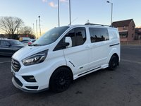 USED 2021 21 FORD TRANSIT CUSTOM MS- RT 2.0 320 EcoBlue Limited Crew Van Double Cab 5dr Diesel Auto L1 H1 Euro 6 (s/s) (185 ps) LOW MILES*AUTO*CREW CAB