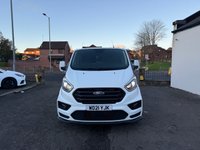USED 2021 21 FORD TRANSIT CUSTOM MS- RT 2.0 320 EcoBlue Limited Crew Van Double Cab 5dr Diesel Auto L1 H1 Euro 6 (s/s) (185 ps) LOW MILES*AUTO*CREW CAB