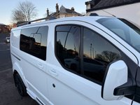 USED 2021 21 FORD TRANSIT CUSTOM MS- RT 2.0 320 EcoBlue Limited Crew Van Double Cab 5dr Diesel Auto L1 H1 Euro 6 (s/s) (185 ps) LOW MILES*AUTO*CREW CAB