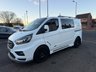 USED 2021 21 FORD TRANSIT CUSTOM MS- RT 2.0 320 EcoBlue Limited Crew Van Double Cab 5dr Diesel Auto L1 H1 Euro 6 (s/s) (185 ps) LOW MILES*AUTO*CREW CAB