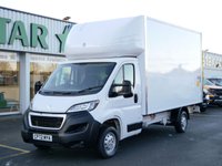 USED 2023 72 PEUGEOT BOXER 335 2.2 BLUEHDI L4 X-LONG BUILT FOR BUSINESS LUTON ( TAIL-LIFT ) 1 OWNER | AIR CON | L4 X-LONG | TAIL-LIFT