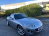 USED 2010 60 MAZDA MX-5 2.0i Miyako Roadster 2dr Petrol Manual Euro 4 (160 ps)-Fantastic Low Mileage Example-2 Former Keepers-Finished In Aluminium Silver Metallic-Black Leather Upholstery-8 Services On File- 