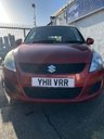 USED 2011 11 SUZUKI SWIFT 1.2 SZ3 Hatchback 5dr Petrol Manual Euro 5 (94 ps) 