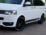 USED 2012 12 VOLKSWAGEN CARAVELLE 2.0 BITDI EDITION 25 SPORTLINE STYLE BODYKITS DSG 4MOTION LED DAYLIGHTS 7 SEATS 20