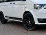 USED 2012 12 VOLKSWAGEN CARAVELLE 2.0 BITDI EDITION 25 SPORTLINE STYLE BODYKITS DSG 4MOTION LED DAYLIGHTS 7 SEATS 20