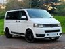 USED 2012 12 VOLKSWAGEN CARAVELLE 2.0 BITDI EDITION 25 SPORTLINE STYLE BODYKITS DSG 4MOTION LED DAYLIGHTS 7 SEATS 20