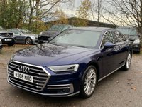 USED 2018 68 AUDI A8 3.0 TDI V6 50 Saloon 4dr Diesel Tiptronic quattro Euro 6 (s/s) (286 ps) 