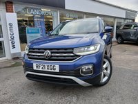 USED 2021 21 VOLKSWAGEN T-CROSS 1.0 TSI SEL SUV 5dr Petrol DSG Euro 6 (s/s) (110 ps) 