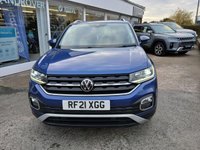 USED 2021 21 VOLKSWAGEN T-CROSS 1.0 TSI SEL SUV 5dr Petrol DSG Euro 6 (s/s) (110 ps) 