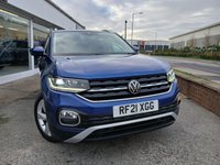 USED 2021 21 VOLKSWAGEN T-CROSS 1.0 TSI SEL SUV 5dr Petrol DSG Euro 6 (s/s) (110 ps) 
