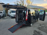 USED 2019 68 FORD TOURNEO CUSTOM Independence Tourneo Automatic Allied Mobility 2.0 EBL 130 RE, 19,548 miles, ULEZ Euro 6, Air Con, Alloys, 5 seater, FSH, NO VAT! This stunning black Ford Transit Custom Tourneo Allied Mobility Independence 2.0 EBL 130 RE MPV is a high-quality, wheelchair-accessible vehicle (WAV) with just 19,548 miles and a full service history. It comes with an automatic gearbox, is ULEZ compliant (Euro 6), and has had only two owners from new. Converted by Allied Mobility, the Independence model offers exceptional accessibility with a secure wheelchair ramp and restraint system, alongside seating for up to five people including the whee
