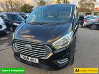 USED 2019 68 FORD TOURNEO CUSTOM Independence Tourneo Automatic Allied Mobility 2.0 EBL 130 RE, 19,548 miles, ULEZ Euro 6, Air Con, Alloys, 5 seater, FSH, NO VAT! This stunning black Ford Transit Custom Tourneo Allied Mobility Independence 2.0 EBL 130 RE MPV is a high-quality, wheelchair-accessible vehicle (WAV) with just 19,548 miles and a full service history. It comes with an automatic gearbox, is ULEZ compliant (Euro 6), and has had only two owners from new. Converted by Allied Mobility, the Independence model offers exceptional accessibility with a secure wheelchair ramp and restraint system, alongside seating for up to five people including the whee