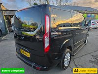 USED 2019 68 FORD TOURNEO CUSTOM Independence Tourneo Automatic Allied Mobility 2.0 EBL 130 RE, 19,548 miles, ULEZ Euro 6, Air Con, Alloys, 5 seater, FSH, NO VAT! This stunning black Ford Transit Custom Tourneo Allied Mobility Independence 2.0 EBL 130 RE MPV is a high-quality, wheelchair-accessible vehicle (WAV) with just 19,548 miles and a full service history. It comes with an automatic gearbox, is ULEZ compliant (Euro 6), and has had only two owners from new. Converted by Allied Mobility, the Independence model offers exceptional accessibility with a secure wheelchair ramp and restraint system, alongside seating for up to five people including the whee