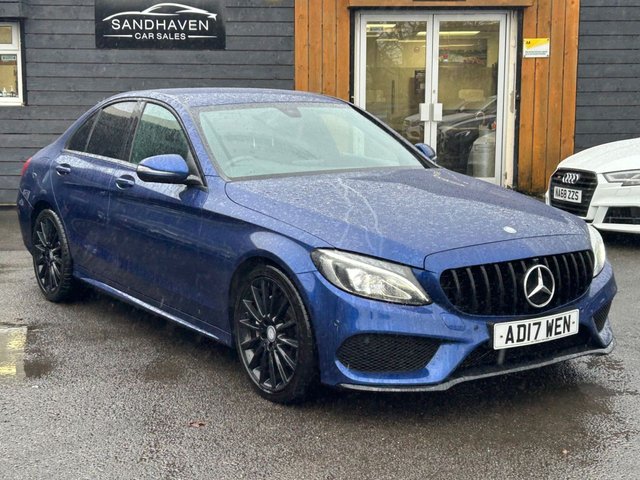 2017 17 Mercedes-Benz C-Class 1.6 C200d AMG Line Saloon 4dr Diesel G-Tronic+ Euro 6 (s/s) (136 ps)