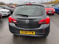 USED 2018 68 VAUXHALL CORSA 1.4 Petrol (Eco Tec), Sport Edition, Hatchback, 3 Door, Manual, Euro 6. 
