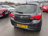USED 2018 68 VAUXHALL CORSA 1.4 Petrol (Eco Tec), Sport Edition, Hatchback, 3 Door, Manual, Euro 6. 