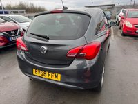 USED 2018 68 VAUXHALL CORSA 1.4 Petrol (Eco Tec), Sport Edition, Hatchback, 3 Door, Manual, Euro 6. 