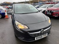 USED 2018 68 VAUXHALL CORSA 1.4 Petrol (Eco Tec), Sport Edition, Hatchback, 3 Door, Manual, Euro 6. 