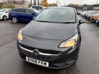 USED 2018 68 VAUXHALL CORSA 1.4 Petrol (Eco Tec), Sport Edition, Hatchback, 3 Door, Manual, Euro 6. 