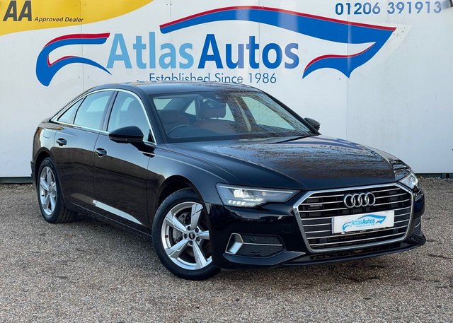 2021 21 AUDI A6 SALOON 2.0 TFSI 45 Sport Saloon 4dr Petrol S Tronic quattro Euro 6 (s/s) (265 ps) AUTOMATIC/TIPTRONIC, 4WD, ULEZ CHARGE EXEMPT,  FULL SERVICE HISTORY, Audi Smartphone Interface, Apple Car Play, Heated Leather Seats, Sat Nav, Reverse Camera, 18" Alloy Wheels, Front + Rear Park Sensors, Cruise Control, Dual Climate Control, Lane Departure Warning, Bluetooth Phone Prep, DAB Radio