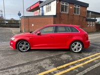 USED 2016 66 AUDI A3 1.4 TFSI CoD S line Sportback 5dr Petrol Manual Euro 6 (s/s) (150 ps) 