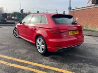 USED 2016 66 AUDI A3 1.4 TFSI CoD S line Sportback 5dr Petrol Manual Euro 6 (s/s) (150 ps) 