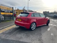 USED 2016 66 AUDI A3 1.4 TFSI CoD S line Sportback 5dr Petrol Manual Euro 6 (s/s) (150 ps) 
