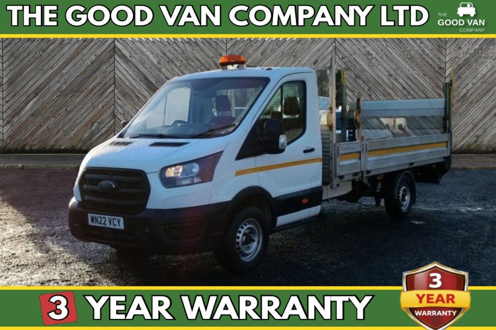 2022 Ford Transit 2.0TDCi 350 L2H1 (130PS)(Eu6d) Premium Dropside Truck