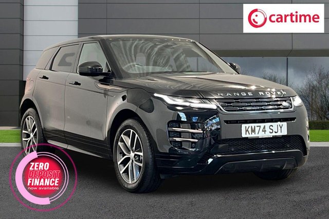 View our Land Rover Range Rover Evoque 2.0 D200 MHEV Dynamic SE SUV 5dr Diesel Auto 4WD Euro 6 (s/s) (204 ps) 3D Surround Camera, 360 Degree Parking Aid, Power Socket Pack 2, Touchscreen, 19In Alloys