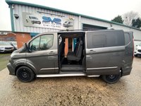 USED 2023 73 FORD TRANSIT CUSTOM 2.0 300 LIMITED 5 SEAT L2 LWB CREW VAN WITH FULL PREDATOR KIT 42K FSH 