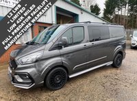 USED 2023 73 FORD TRANSIT CUSTOM 2.0 300 LIMITED 5 SEAT L2 LWB CREW VAN WITH FULL PREDATOR KIT 42K FSH 
