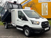 USED 2020 20 FORD TRANSIT 2.0 350 EcoBlue Leader S/Cab Tipper Pod Toolbox Caged Sides RWD L3 Euro 6 (s/s) (130 ps) RARE SPEC, FULLY LOADED , HARD TO FIND !!