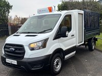 USED 2020 20 FORD TRANSIT 2.0 350 EcoBlue Leader S/Cab Tipper Pod Toolbox Caged Sides RWD L3 Euro 6 (s/s) (130 ps) RARE SPEC, FULLY LOADED , HARD TO FIND !!