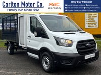 USED 2020 20 FORD TRANSIT 2.0 350 EcoBlue Leader S/Cab Tipper Pod Toolbox Caged Sides RWD L3 Euro 6 (s/s) (130 ps) RARE SPEC, FULLY LOADED , HARD TO FIND !!