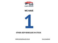USED 2017 67 JEEP RENEGADE 1.4T MultiAirII Longitude SUV 5dr Petrol DDCT Euro 6 (s/s) (140 ps) CRUISE CONTROL, PARKING SENSORS