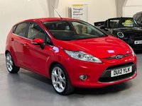 USED 2012 12 FORD FIESTA 1.6 Titanium Hatchback 5dr Petrol Manual (134 g/km, 118 bhp) FSH+TOP SPEC+LEATHER+B/TOOTH