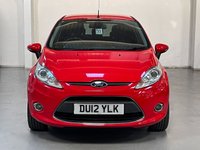 USED 2012 12 FORD FIESTA 1.6 Titanium Hatchback 5dr Petrol Manual (134 g/km, 118 bhp) FSH+TOP SPEC+LEATHER+B/TOOTH